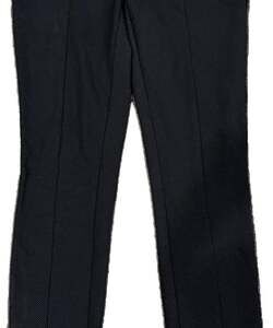 Hilary Radley Women's Black Pull On Mid Rise Dress Pants